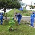 Prefeitura de Teresina reforça a limpeza da Praça do Poty Velho nesta segunda-feira (30)