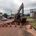 DER intensifica obras restauração da PI-113 na zona urbana de José de Freitas