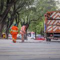 Prefeitura de Teresina inicia marcação de mais de 100 vagas de estacionamento no Centro