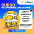 FWF está com inscrições abertas para o curso de Manutenção de Máquinas de Costura