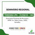 Teresina sedia último seminário do Comitê da Bacia Hidrográfica do Parnaíba nesta quinta (31)