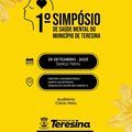 Estão abertas as inscrições para o 1º Simpósio de Saúde Mental de Teresina