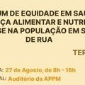 A Sesapi abriu inscrições para o III Fórum de Equidade em Saúde e Segurança Alimentar e Nutricional