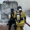 Incêndio em ônibus na BR-343 próximo a Altos é controlado; nenhum passageiro se feriu