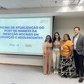 Sesapi capacita médicos em Brasília no manejo do HIV/AIDS em crianças e adolescentes.