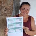 Primeira inscrita no Cadastro da Agricultura Familiar celebra conquistas no assentamento.