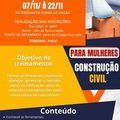 Sempi abre inscrições para curso do Programa Qualifica Piauí no Bairro Alto da Ressurreição