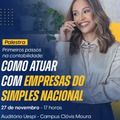 Uespi oferecerá palestra gratuita sobre atuação contábil com empresas do Simples Nacional