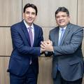 Em Brasília, Rafael Fonteles discute parceria para integração dos Portos do Piauí e Santos