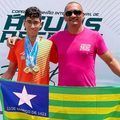 Piauiense é destaque em competição nacional de natação com três medalhas e dois títulos nacionais
