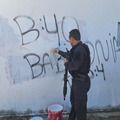 DRACO remove pichações de organizações criminosas em ação no Torquato Neto