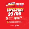 Sexta-feira (23) Último Dia de Entrega dos Kits para a Corrida Contra o Feminicídio