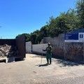 SDU Centro realiza limpeza de Ponto de Recolhimento de Resíduos no Morro da Esperança