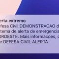 Mais de 70% dos alertas da Defesa Civil no Piauí foram recebidos por moradores de Teresina