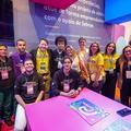 Estudantes premiados no Seduckathon inspiram plateia no NEON 2025 com game de Matemática