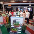Estudantes de escola integral de Teresina apresentam horta vertical automatizada no Congresso