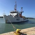 Marinha atraca no Porto Piauí para instalar boia de monitoramento meteorológico