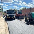 Rafael Fonteles vistoria obras do Programa Mais Asfalto na zona leste de Teresina nesta quinta (21)